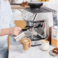 Sage Barista Touch Impress - Auto MilQ steam wand for hands-free milk texturing in dairy, soy, almond and oat