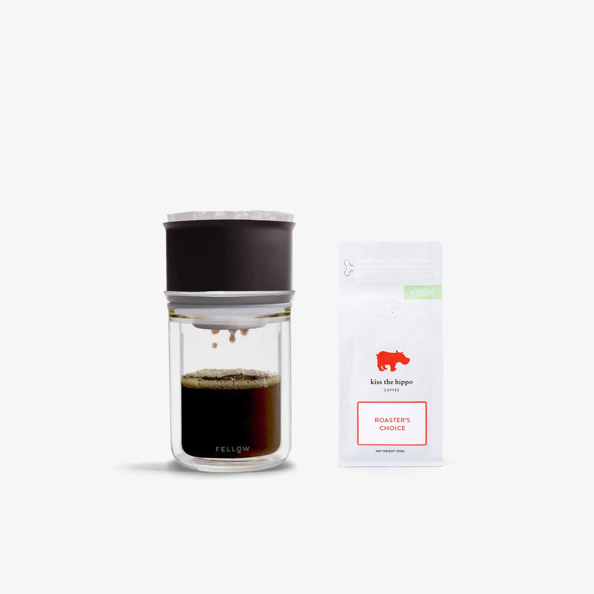 Kiss the Hippo Coffee – Fellow Stagg X Pour-Over Set | Precision