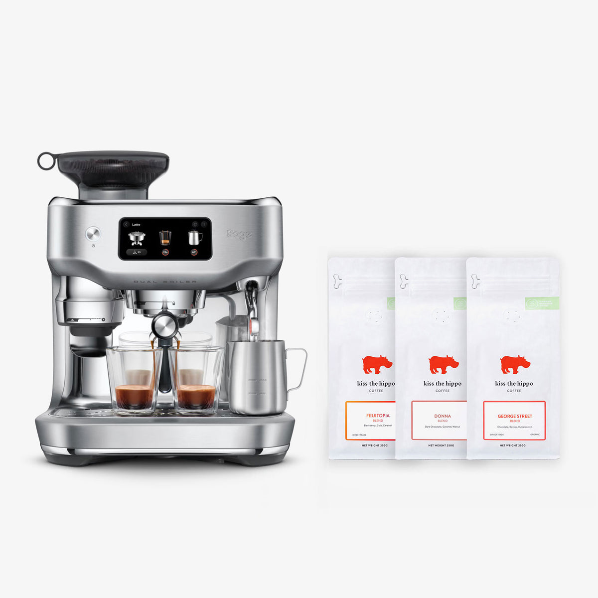 Kiss the Hippo Coffee – Sage Oracle Dual Boiler | Professional