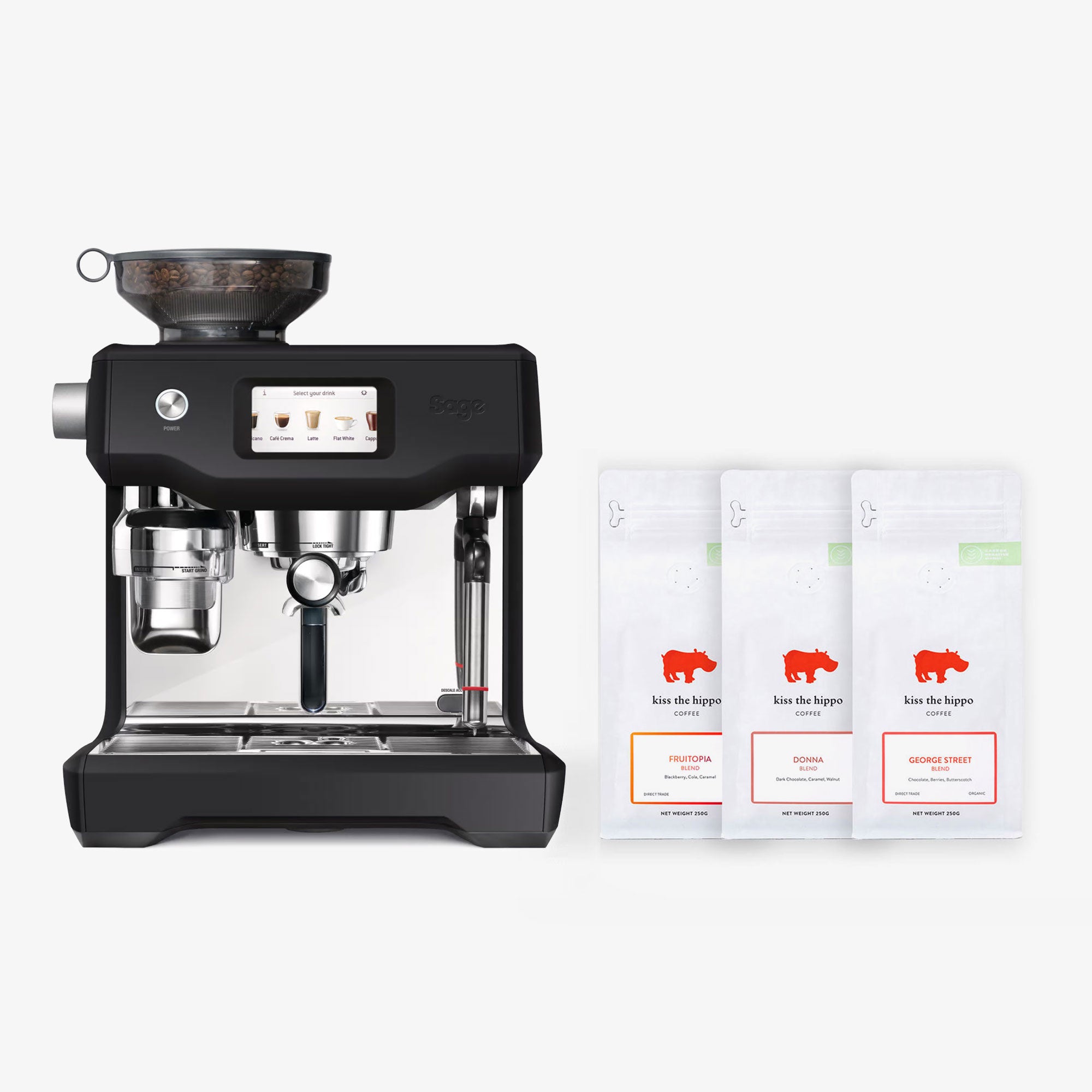 Sage Oracle Touch Professional Espresso Machine Kiss the Hippo