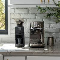 Baratza Encore ESP Pro Coffee Grinder in Black - kitchen lifestyle setting