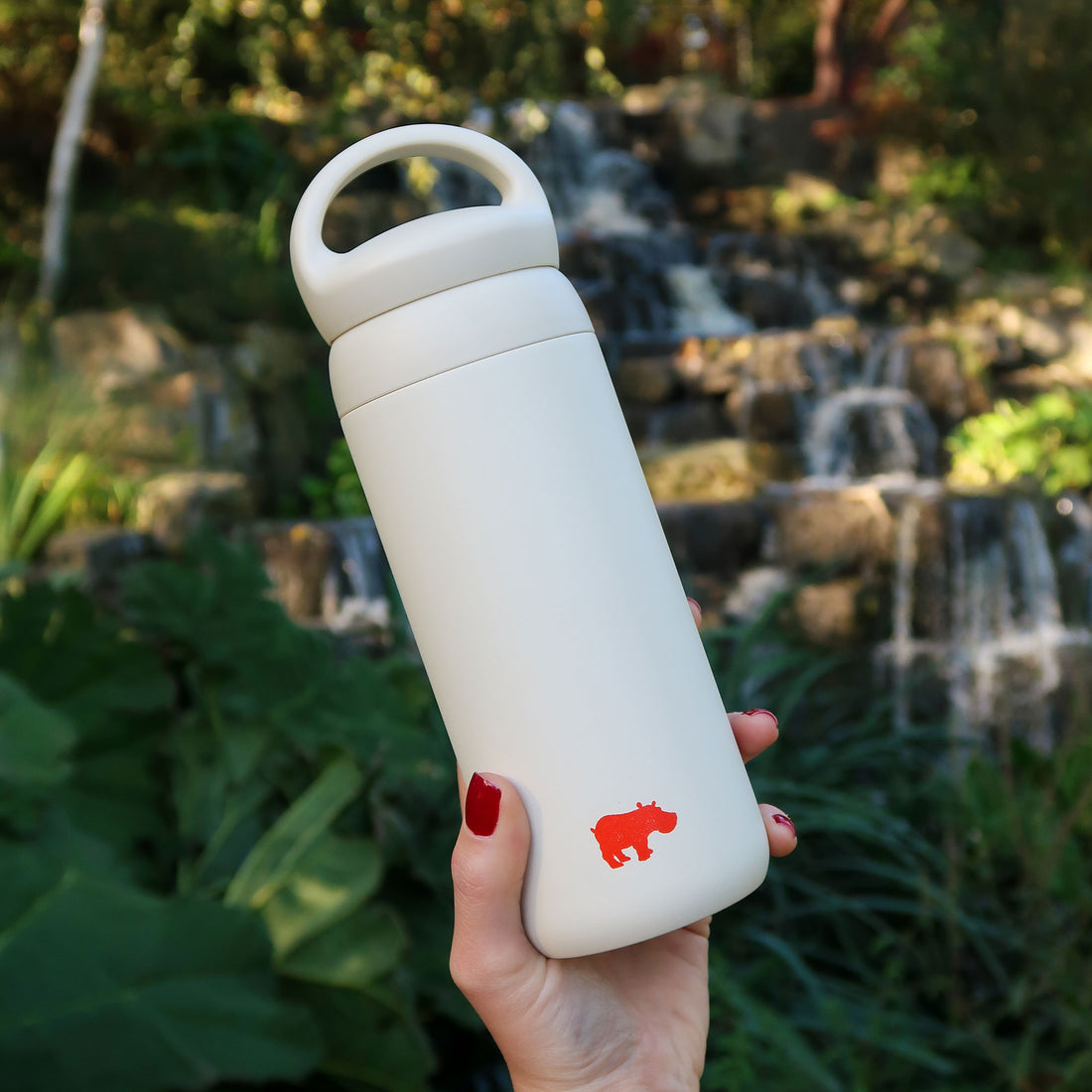 Kinto Day Off Tumbler Kiss the Hippo Coffee