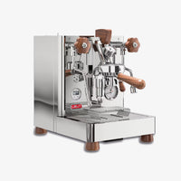 Lelit Bianca 40 Years Limited Edition Espresso Machine - side profile in Stainless Steel