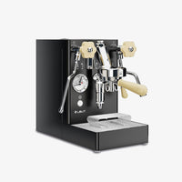 Lelit MaraX Heat Exchanger Espresso Machine - side profile in Black