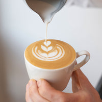 flower latte art
