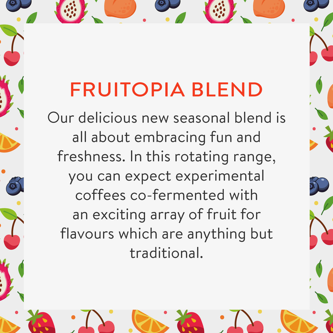 Fruitopia Blend - Specialty Coffee by Kiss the Hippo – Kiss the Hippo ...