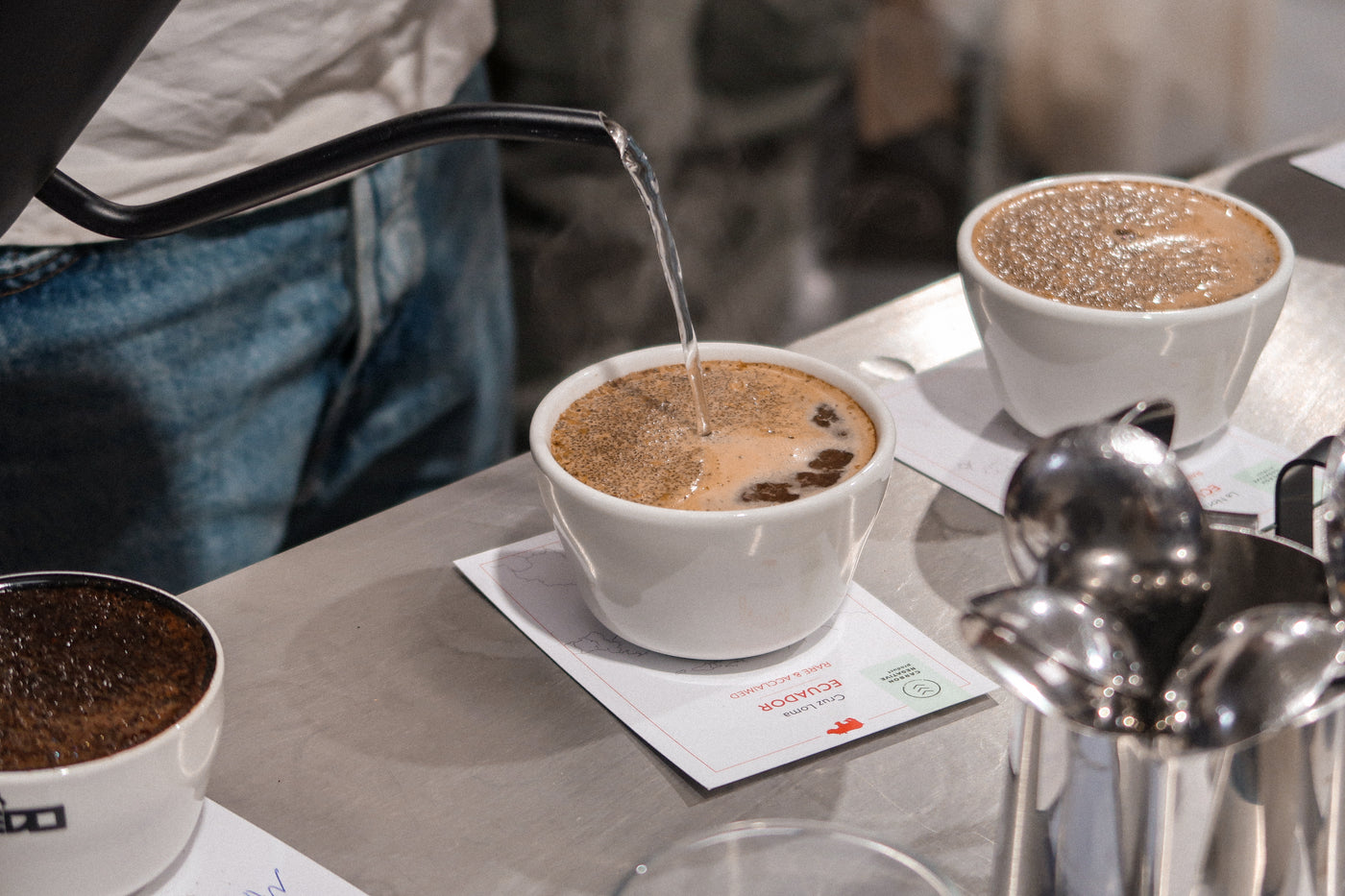Kiss The Hippo Roastery Cupping