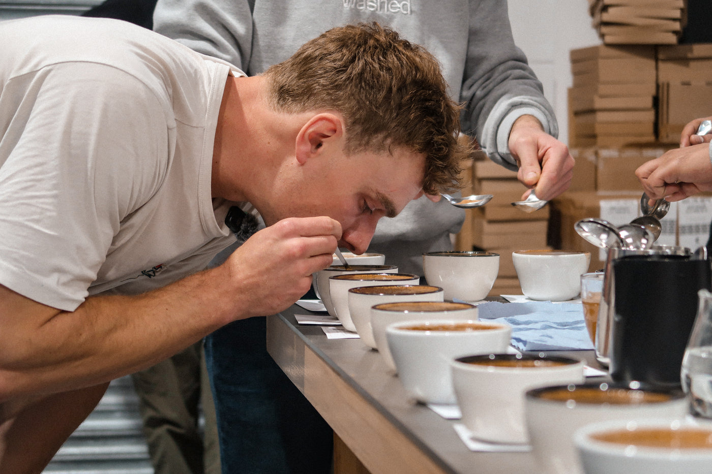 Kiss The Hippo Roastery Tasting