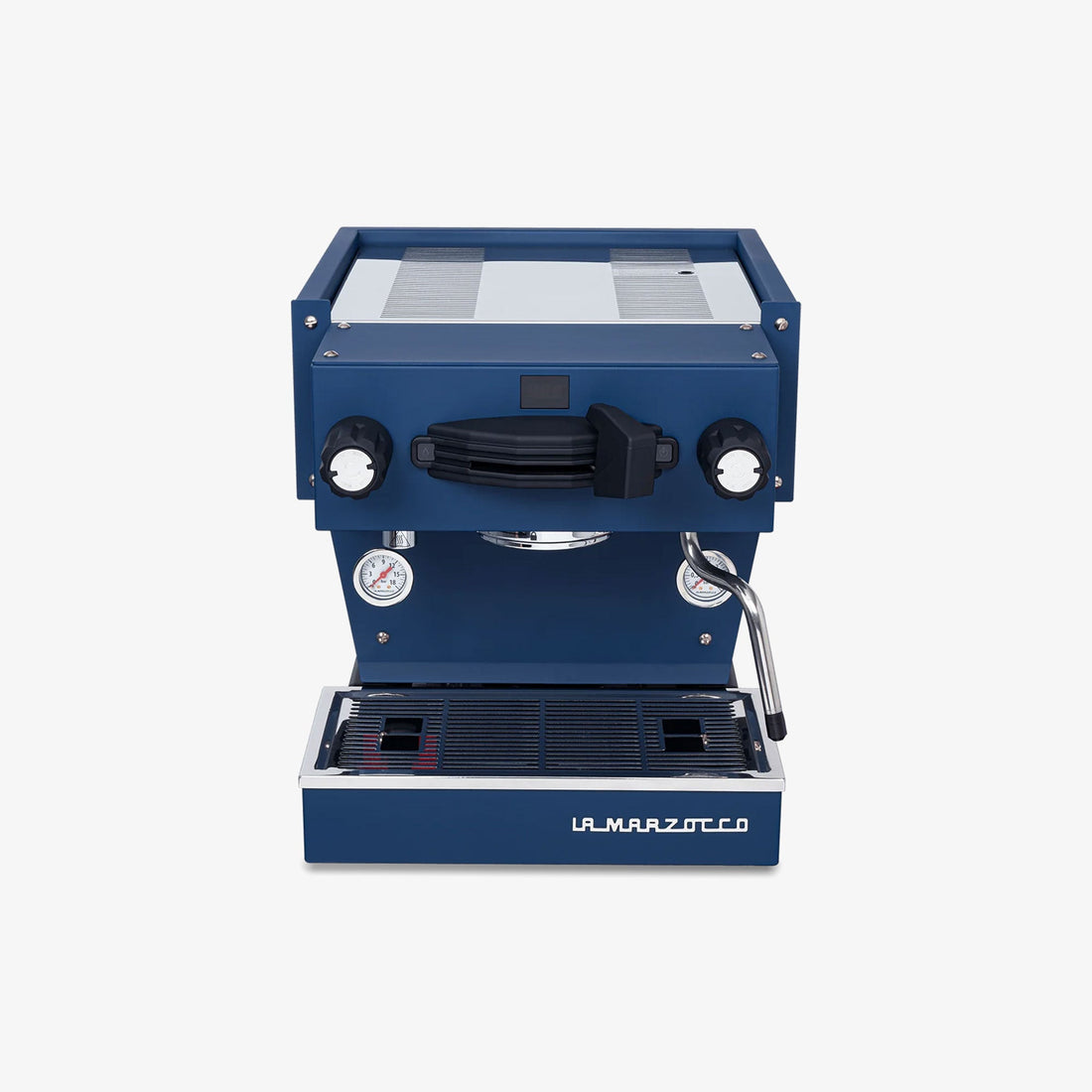 La Marzocco Linea Mini R in Blue — front