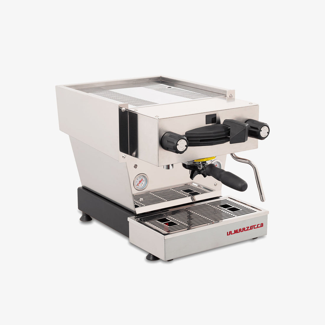 La Marzocco Linea Mini R in Brushed Stainless — side