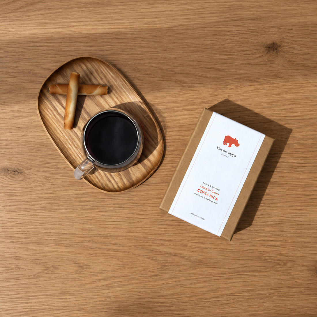 Lifestyle shot of Costa Rica, Labrador Gesha Red Honey coffee