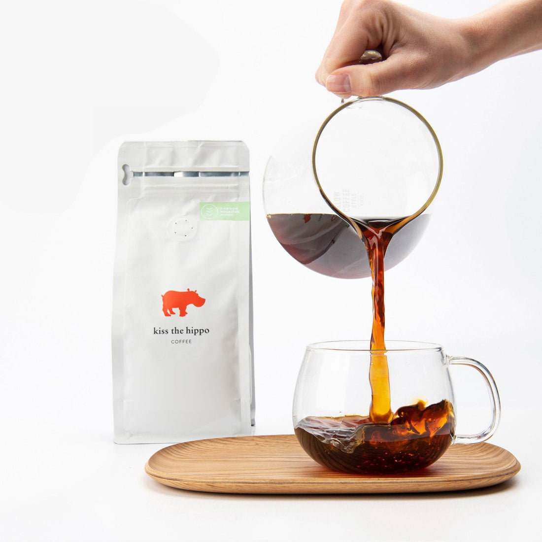 Coffee and Kinto Cup with Tray