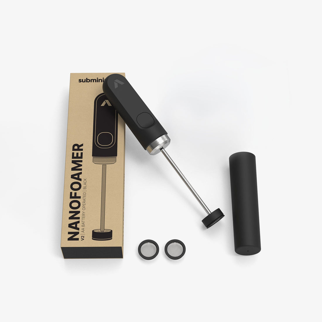 Subminimal NanoFoamer Rechargeable Handheld Milk Foamer — hero
