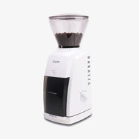 Baratza Encore Coffee Grinder - side profile in White