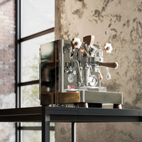 Lelit Bianca 40 Years Limited Edition Espresso Machine in kitchen lifestyle setting