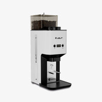 Lelit Steve Coffee Grinder - side profile in White